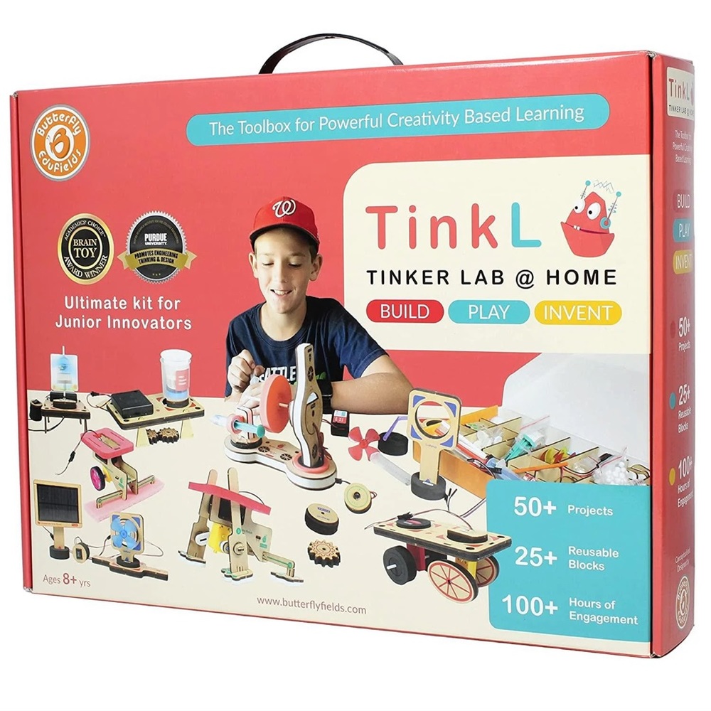 ButterflyEdufields Tinkl Tinker Lab At Home Ultimate Kit for Junior Innovators